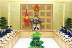 Le Premier ministre Pham Minh Chinh reçoit l’ambassadeur de Chine au Vietnam, He Wei. Photo: VNA