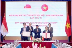 Réunion ministérielle sur la connectivité économique Vietnam – Singapour