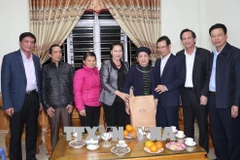 Nguyen Thi Kim Ngan formule ses vœux du Têt à Ha Giang