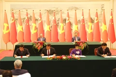 Vietnam-Chine: signature de 14 documents de coopération (deuxième partie) 