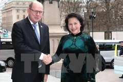 La présidente de l’AN du Vietnam Nguyên Thi Kim Ngân termine sa visite en Suède