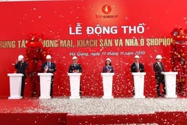 Mise en chantier d'un centre commercial Vincom à Ha Giang