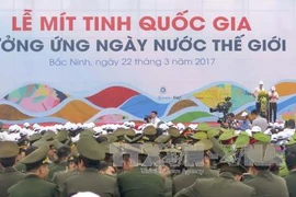 Meeting national en écho à la Journée mondiale de l’eau 