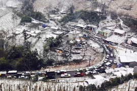 La neige et le verglas font leur apparition dans plusieurs provinces du Nord