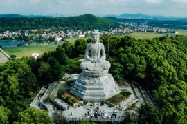 La pagode Phât Tich, également connue sous le nom de Van Phuc Tu, est une ancienne pagode de la dynastie des Ly perchée sur le versant méridional de la montagne Phât Tich, dans le district de Tiên Du. Photo: smiletravel.com.vn