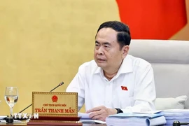 Le président de l’Assemblée nationale Trân Thanh Mân. Photo : VNA